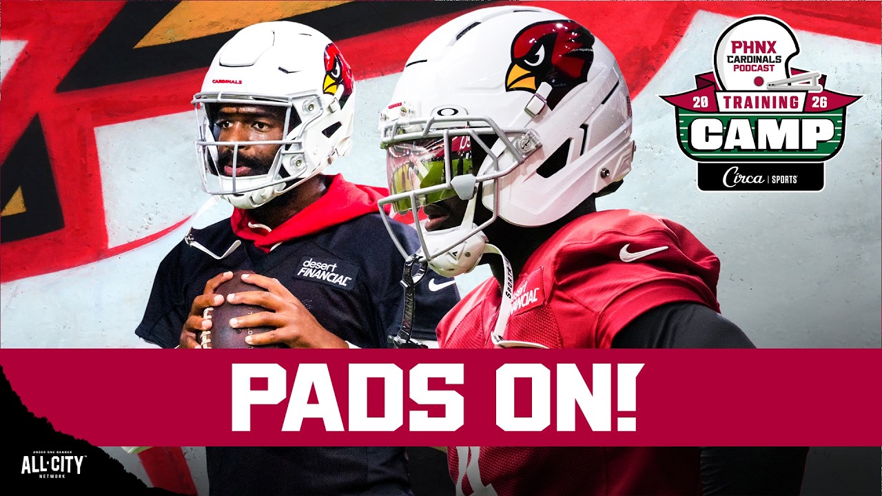 Training Camp Day 5: Arizona Cardinals PAD UP; Was Jacoby Brissett DIFFERENCE MAKER At QB1?