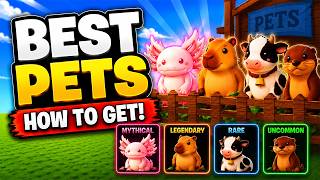 PETS in FISH IT Roblox - All Pets and Best Pet Guide