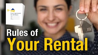 Lease Agreement Video, what's written in the Lease