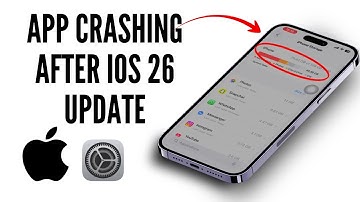 How to Solve App Crashing After iOS 26 Update on iPhone | iPhone Application Not Opening