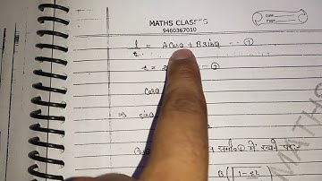 Conic section in polar form video 8