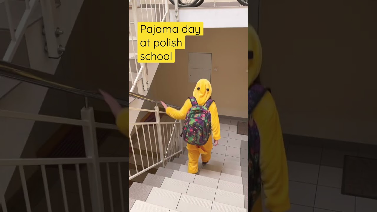 Pajama day at Polish school: Expectation vs. Reality