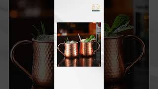 Stainless Steel Bartender Cocktail Cups Moscow Mule Mugs Hammer Point Bar Tools