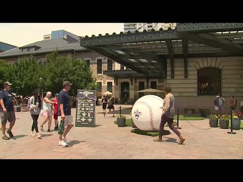 Dangerously Hot Weather Welcomes Fans For All Star Game In Denver 