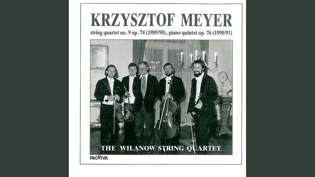 Mira String Quartet No.9, Op. 74 - Vivo en YouTube
