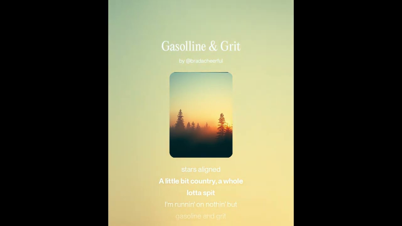 Gasoline & Grit (Original Country Trap Song)