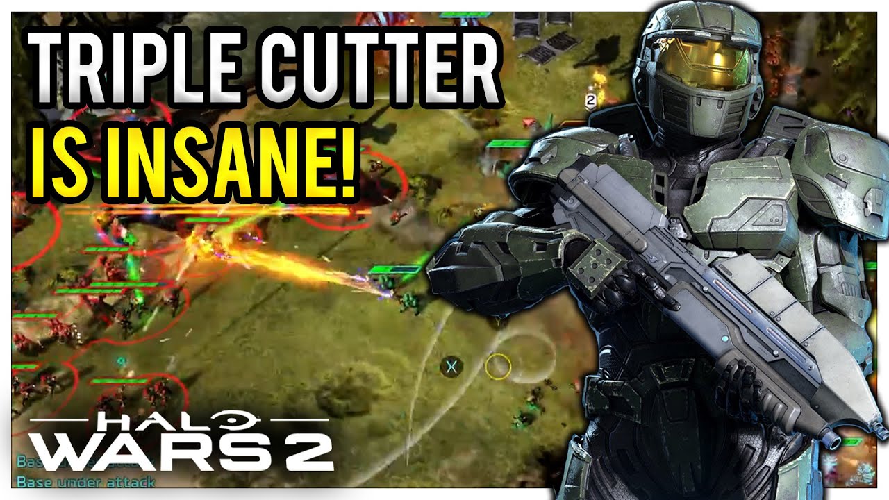 Triple Cutter in Halo Wars 2 is INSANE!