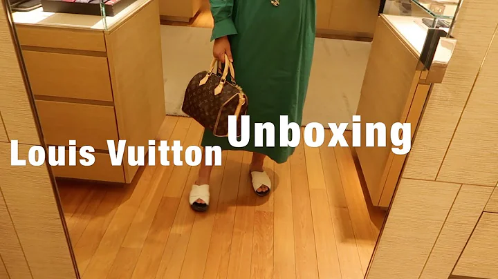 LOUIS VUITTON UNBOXING FROM PARIS