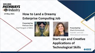 HKN Pathways to Industry: Landing a Dreamy Enterprise Computing Job and Start ups
