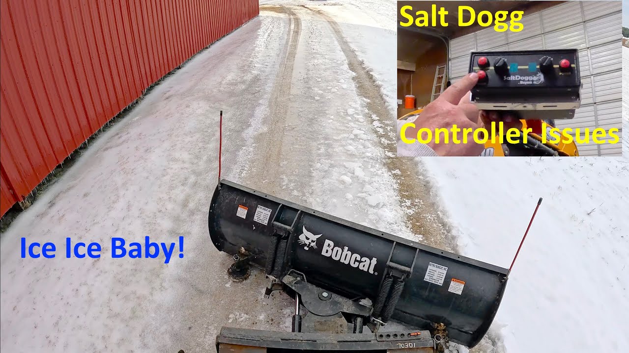 Проблемы с разбрасывателями Salt Dogg и проблемы с топливом для мини-погрузчиков.