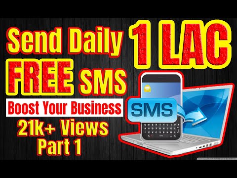 Free SMS Marketing | 2022 | Part 1 | how to send free bulk SMS | 1 Lac Free SMS Daily | Urdu/Hindi
