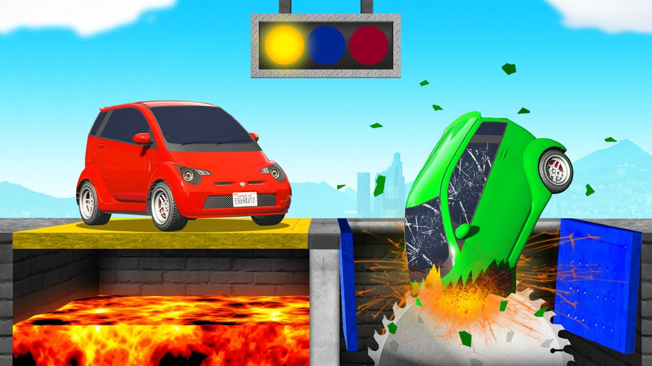GTA 5 but WRONG Color = LOSE!