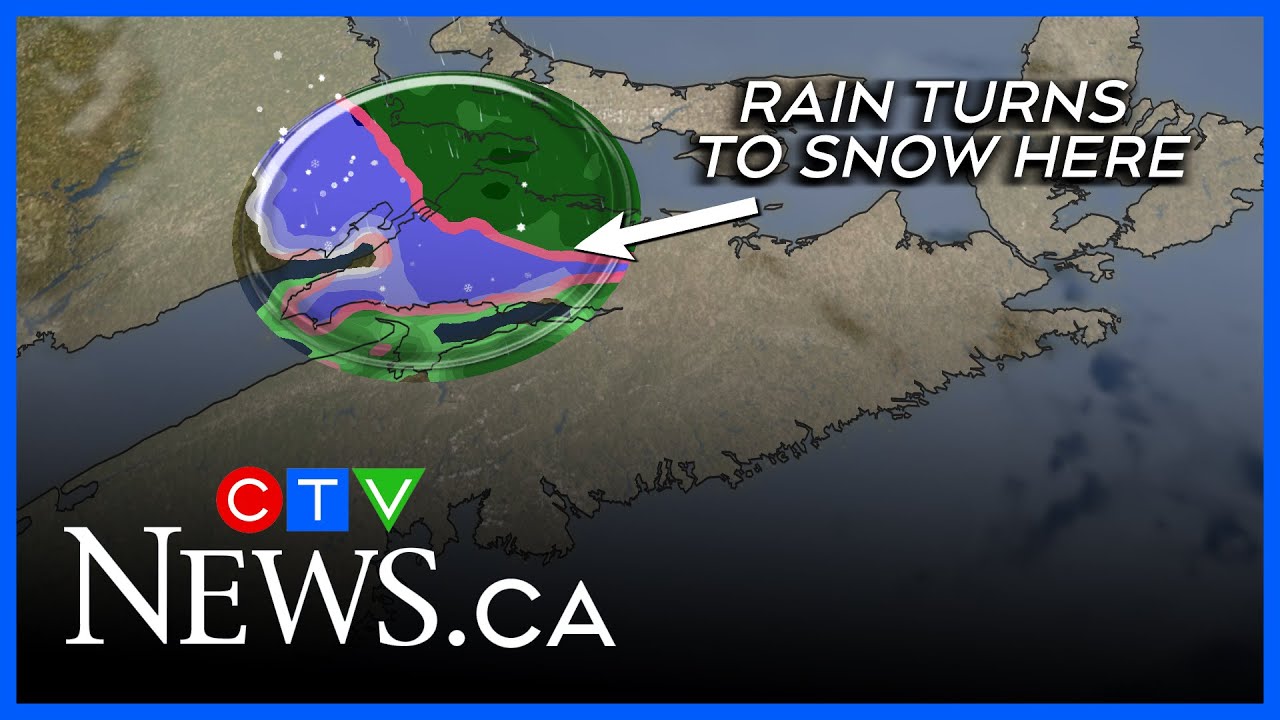 Where to watch for snowy roads in the Maritimes tonight - YouTube