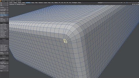 LightWave Model - Merge Triangles