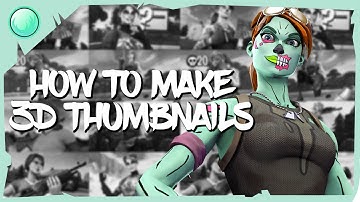 How To Make 3D Fortnite Thumbnails! (SFM Full Tutorial)