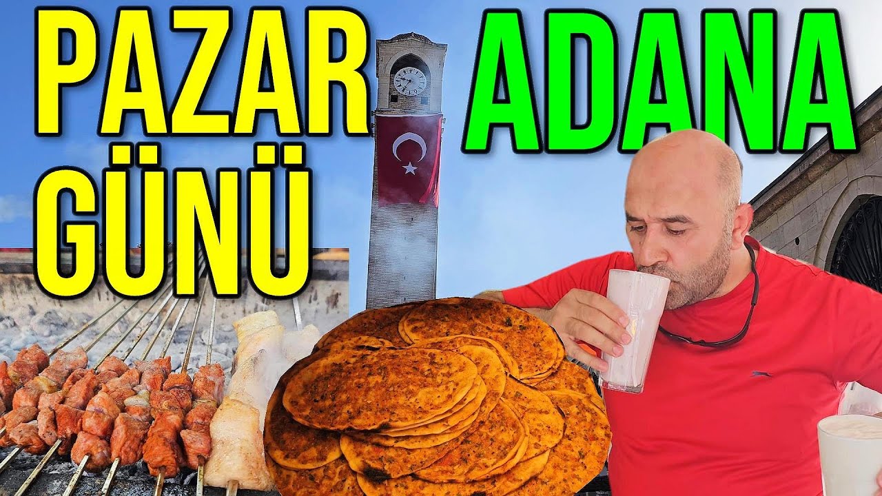 Adana'da Pazar Günü Büyük Saat de Güne Ciğerle Başladım | ADANA SOKAK LEZZETLERİ