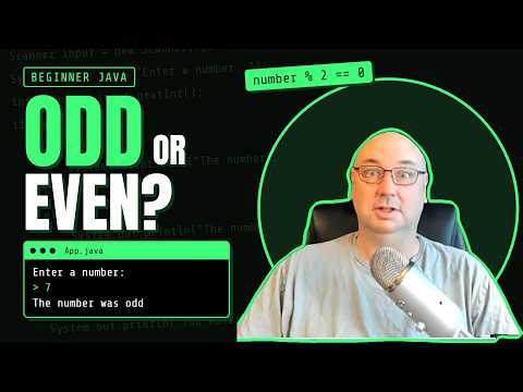Check If a Number Is Odd or Even in Java (Beginner Friendly)