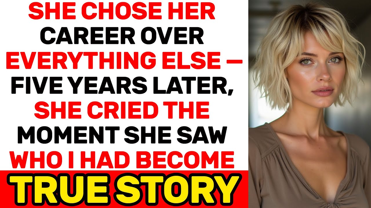 She Chose Her Career — Five Years Later She Cried When She Saw Me - YouTube