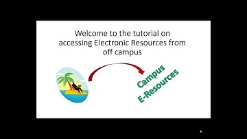 Accessing E-Resources from Off Campus (Maine URSUS Libraries)