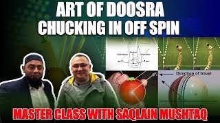 Art of Doosra | Chucking in off spin | Master class with Saqlain Mushtaq
