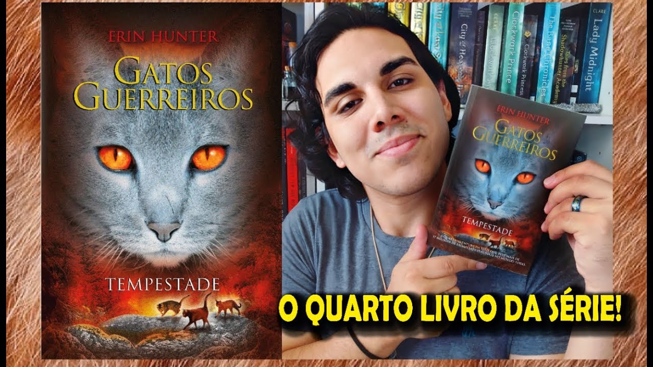 Livro Gatos Guerreiros Colecao