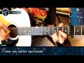 Cómo tocar "Llorar" Jesse & Joy en Guitarra Acústica (HD) Tutorial - Christianvib