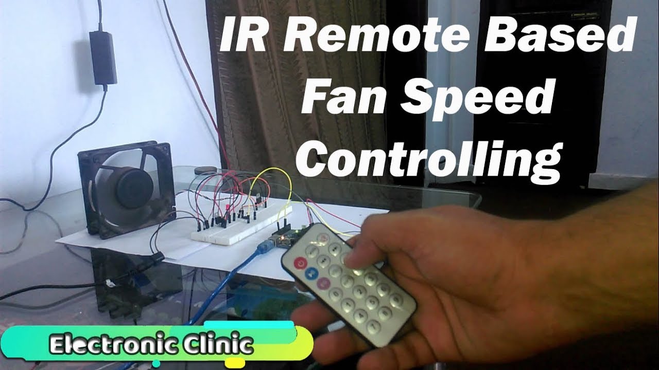 IR Remote based dc fan speed controlling using Arduino and Optocoupler ...