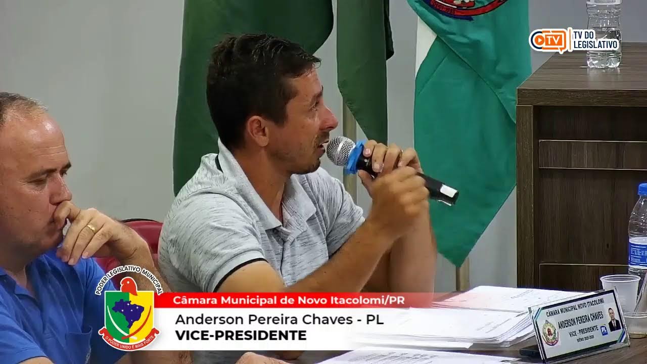 01° Sessão Ordinária da Câmara Municipal de Novo Itacolomi