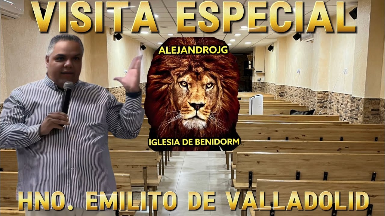 Visita Especial Del Hno. Emilito De Valladolid Cantando y Predicando En La Iglesia De Benidorm