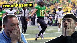 Colorado Buffaloes vs. Oregon Ducks | Full Game Highlights! British Father and Son React!