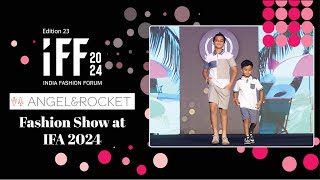 India Fashion Forum 2024: Angel & Rocket Fashion Show at IFA 2024 screenshot 4