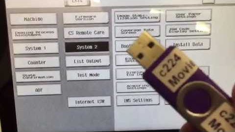 Bizhub adding movie data NON E version.