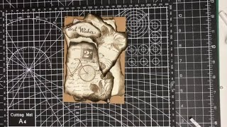 Vintage look card.
