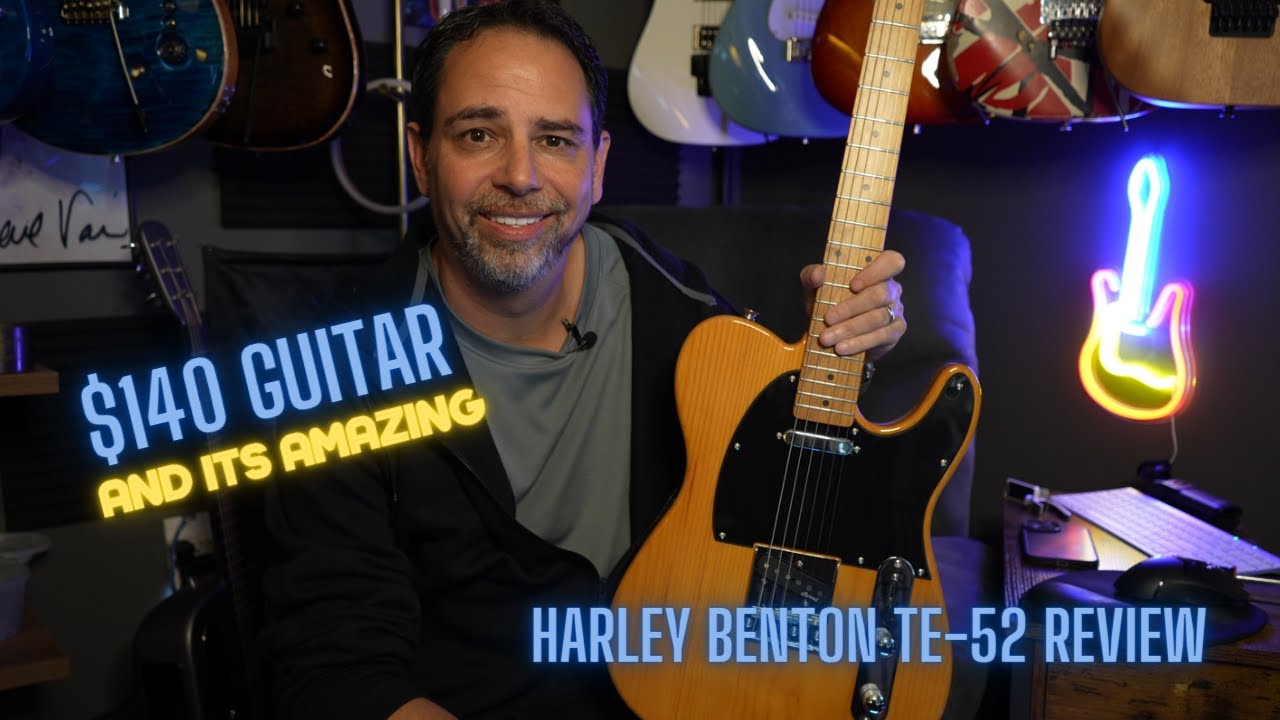 Harley Benton TE-52 Vintage Guitar Review - Could This Be