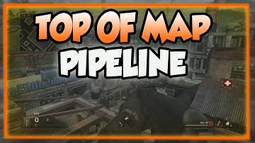 COD MWR Glitches - NEW TOP OF MAP PIPELINE  (MODERN WARFARE REMASTERED GLITCHES)