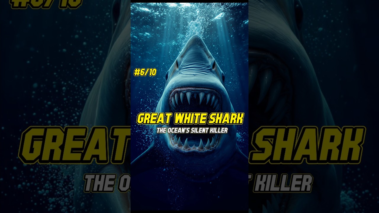 300 Teeth, One Kill — Great White Shark Attack!”| 