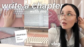 write a book chapter with me VLOG  ₊˚.✒ + attempting a new way to write *faster*