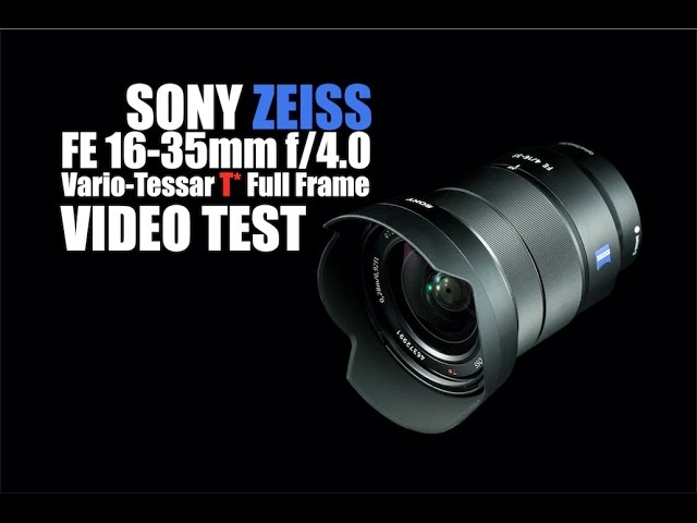 Sony FE Zeiss Vario Tessar T* FE mm f.0 OSS Lens Video Test Shot it  with A7S II