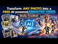 Transforme QUALQUER FOTO em VÍDEO ANIMADO com IA GRÁTIS (Créditos Diários!)