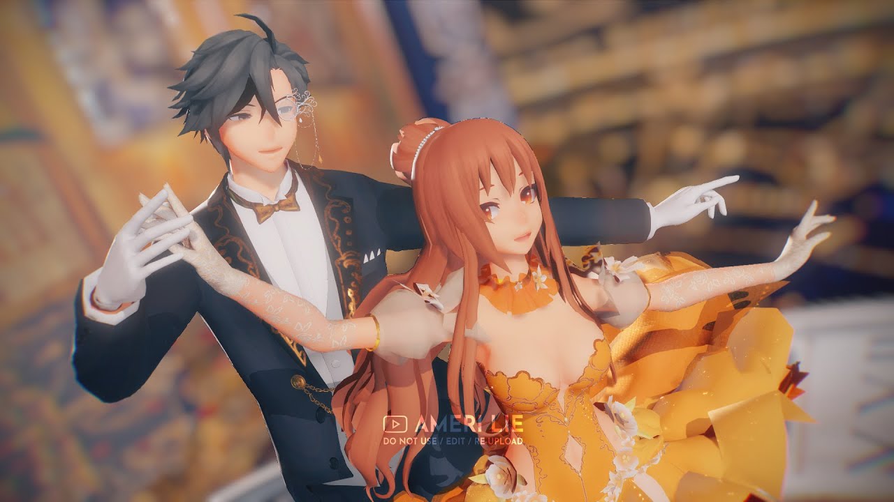 『 MMD 』 蜜月アン・ドゥ・トロワ ◇ Mystic Messenger