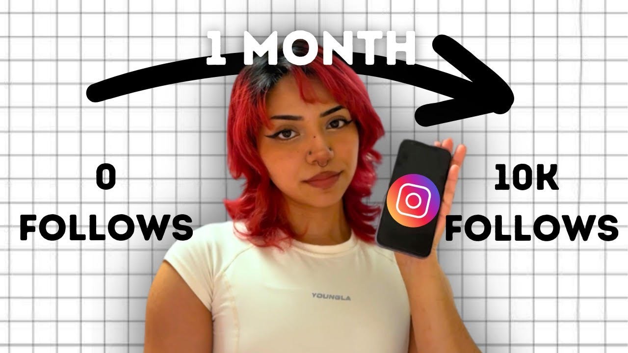 How I gained 10k followers in 1 month - Tips to grow on Instagram - YouTube