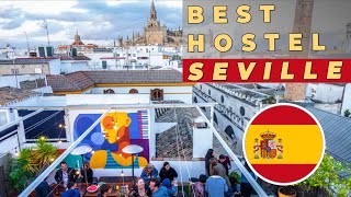 Amazing Rooftop Hostel In Seville Spain!