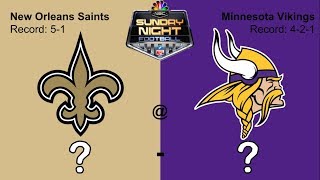 NFL Week 8 Predictions 2018!