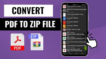 How to Convert PDF to ZIP File in Mobile (Quick & Easy!)