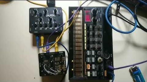 Bastl Kastle Drum sync with Korg Monotron and Volca Beats - 7 Mini Jams