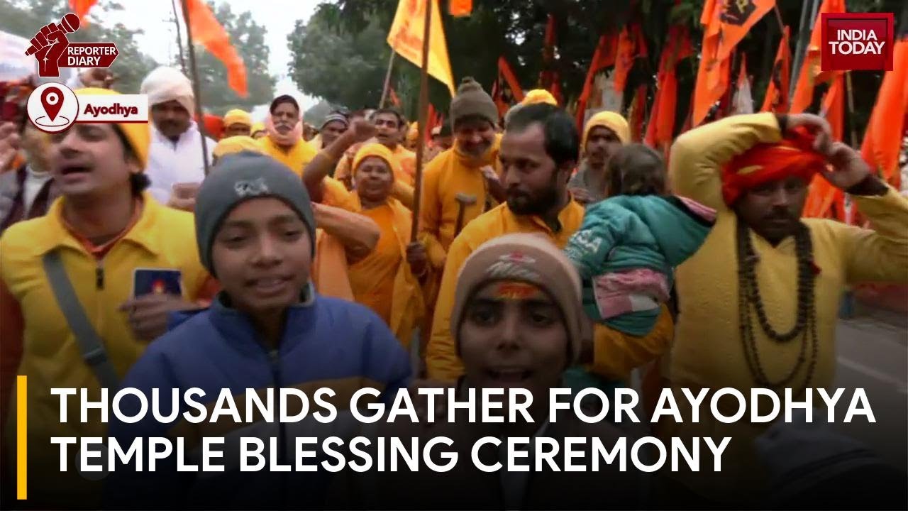 Ayodhya Prepares For Consecration Ceremony of Ram Temple | Ram Mandir ...