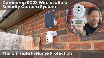 Camcamp SC23 Wireless Solar Powered Security Camera System Review | The Ultimate In Home Protection