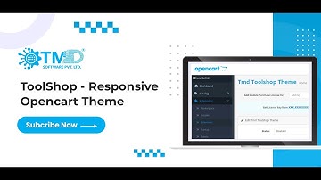 Responsive Elegance Tool Shop OpenCart Theme Demo and Features