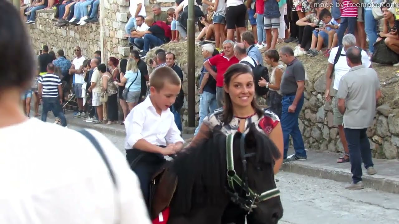 Orgosolo-Processione Assunta/15 Agosto 2019