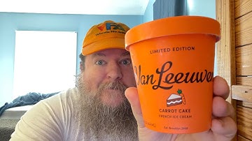VAN LEEUWEN CARROT CAKE FRENCH ICE CREAM